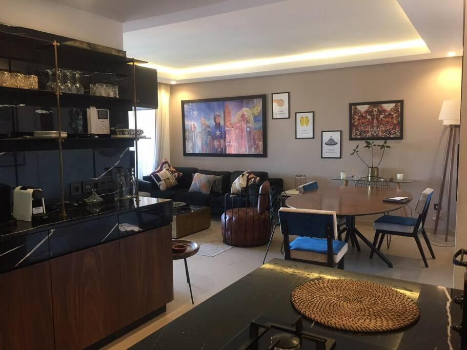 Luxueux Appart Hivernage Avec Vue Sur L"Atlas Marrakesh Extérieur photo